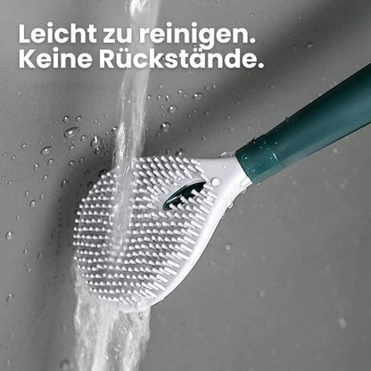 Hygiënische WC-borstel met Ingebouwde Reinigingsmiddelendispenser