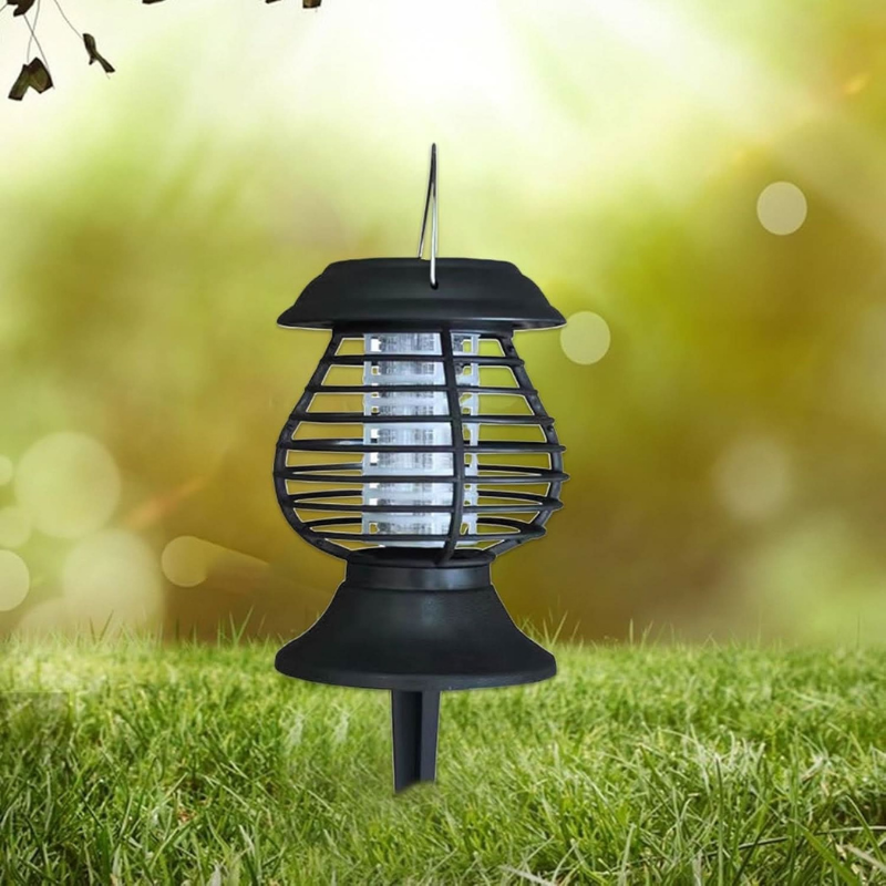 Zonnebetriebene insectenlamp – Muggenbescherming zonder chemicaliën