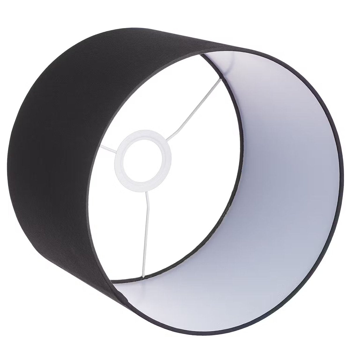 Tafellamp met keramische voet en stoffen kap – Industrieel Design