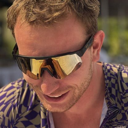 Sportbril met Antislip Pasvorm en Verwisselbaar Montuur voor Outdoor