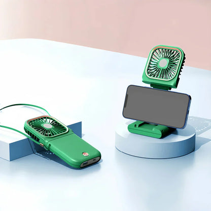 Opvouwbare Handventilator met USB Oplaadbaar – 3 Standen