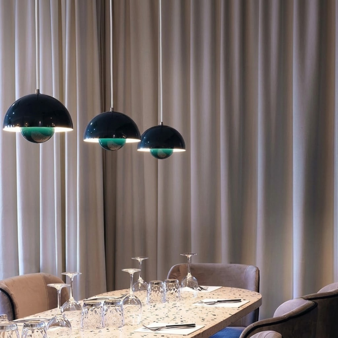 Hanglamp met plantenbak – LED-hanglamp in Scandinavische stijl