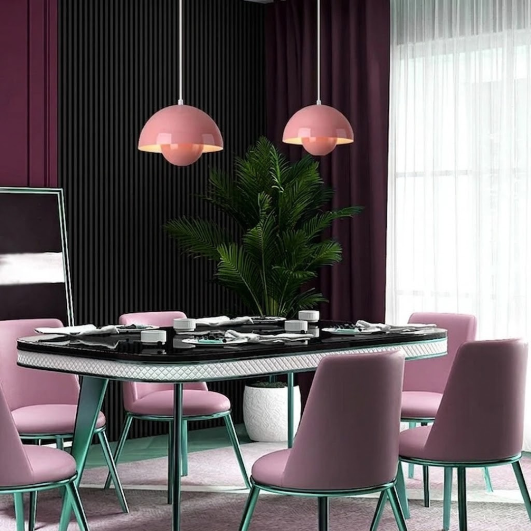 Hanglamp met plantenbak – LED-hanglamp in Scandinavische stijl