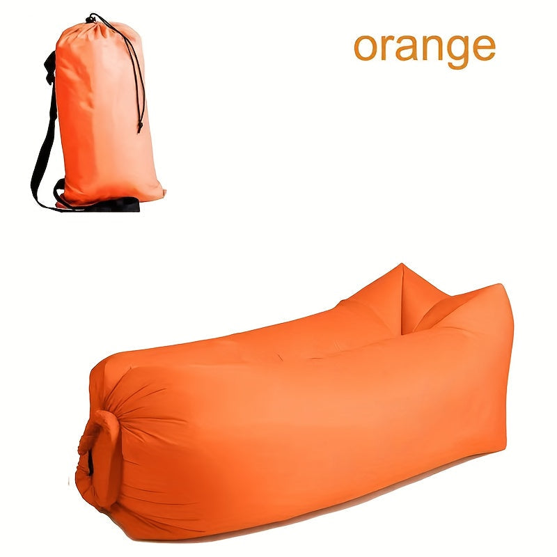 Opblaasbare Luchtbank voor Buiten – Zonder Pomp, 200 x 70 cm