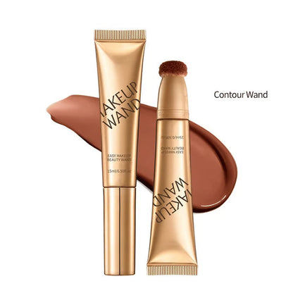 Contour & Blush Duo Pen met Ingebouwde Applicator voor een Stralende Teint