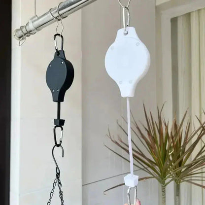Katrolsysteem voor Hangende Planten met Plafondmontage – Draagt 3 kg