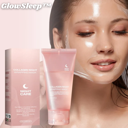 Collageen Nachtmasker met Hydrogel – Intensieve Hydratatie tijdens de Slaap