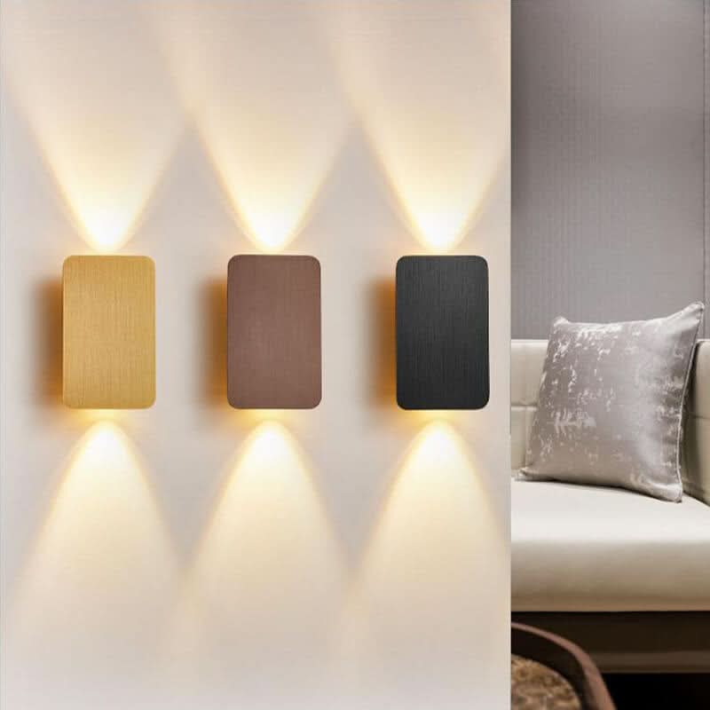 LED wandlamp van aluminium voor gang, trappenhuis en woonkamer