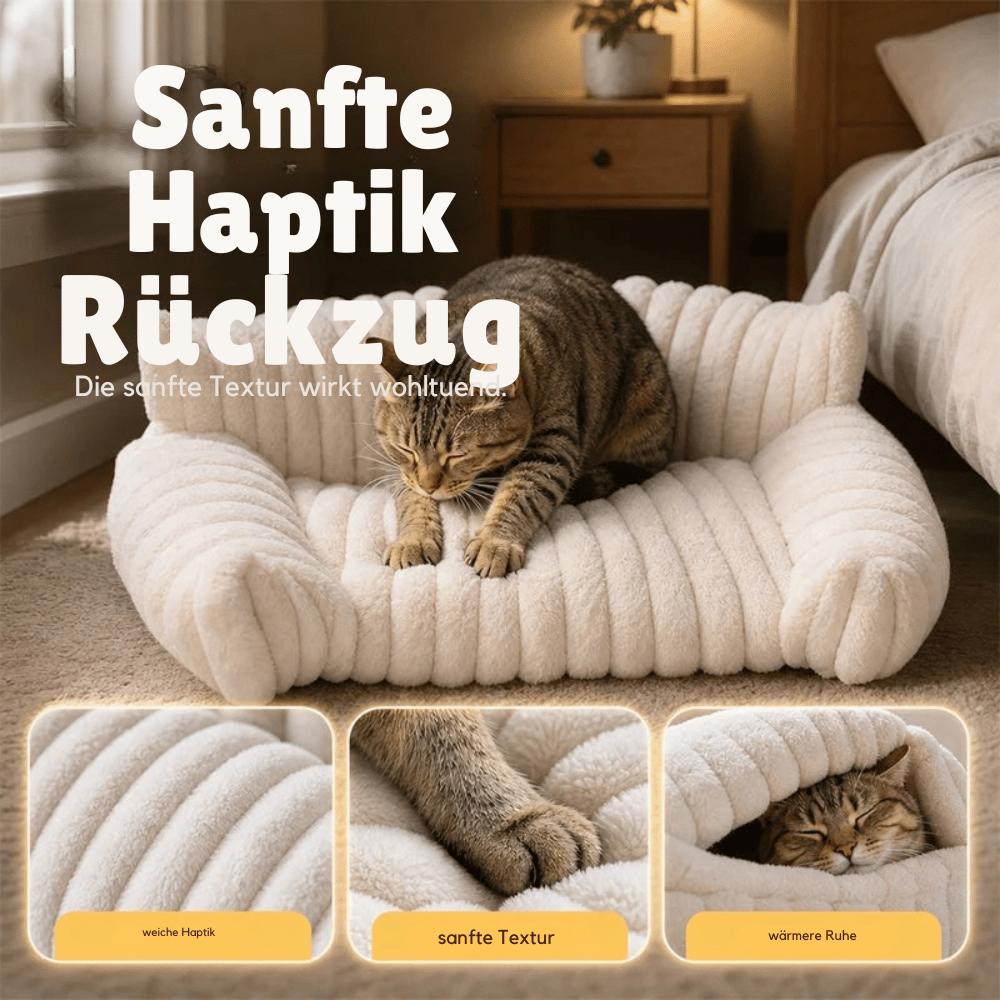 Huisdiermand voor katten en honden – zacht gevoerd met verhoogde randen