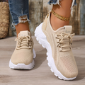 Sneakers met ondersteunend voetbed en brede teenruimte
