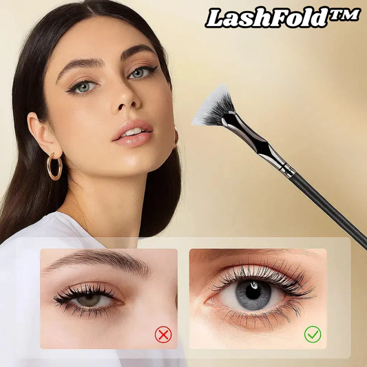 Waaiervorming Wimperborsteltje met Gebogen Kop voor Gespreide Wimpers