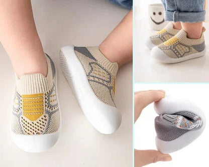 Antislip Babyschoenen met TPR-Zool voor Eerste Stapjes – Maat EU 17-23