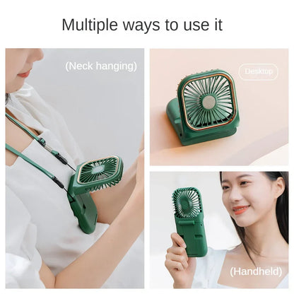 Opvouwbare Handventilator met USB Oplaadbaar – 3 Standen