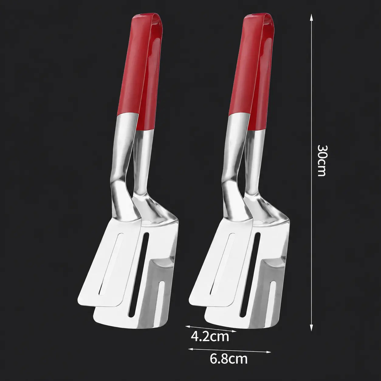 2-in-1 Spatelzange – Keren en grijpen met één gereedschap