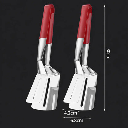 2-in-1 Spatelzange – Keren en grijpen met één gereedschap