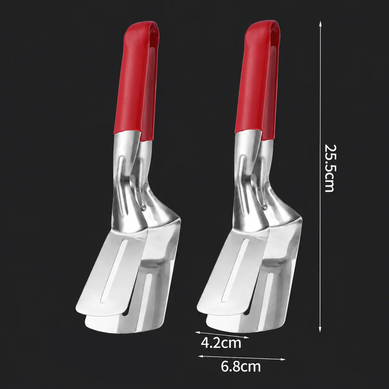 2-in-1 Spatelzange – Keren en grijpen met één gereedschap