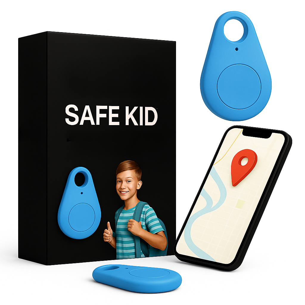 Kinder GPS Tracker waterdicht met SOS-knop – licht & discreet