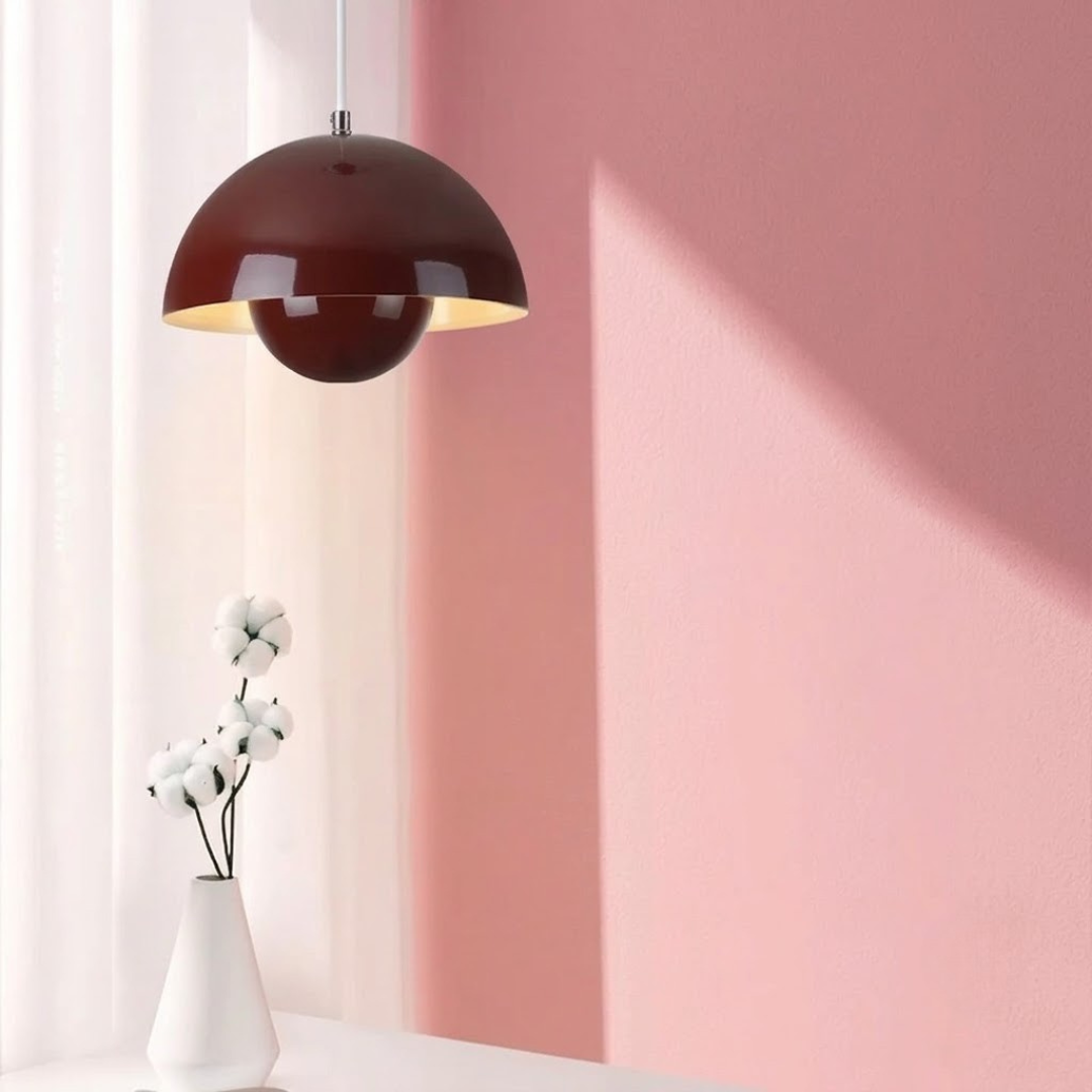 Hanglamp met plantenbak – LED-hanglamp in Scandinavische stijl