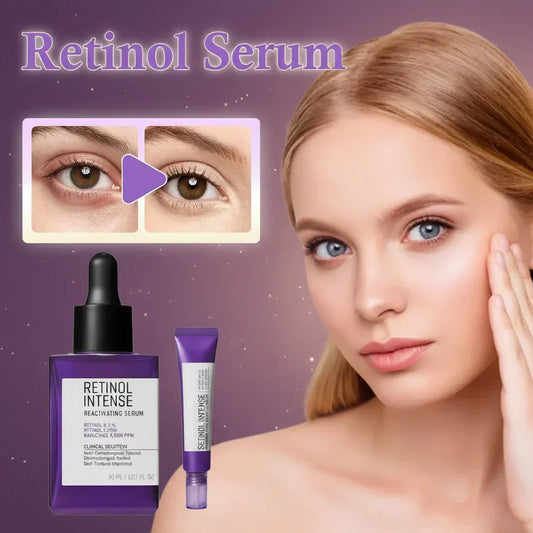 Retinol Serum & Oogcrème Duo voor Stralende en Gladde Huid