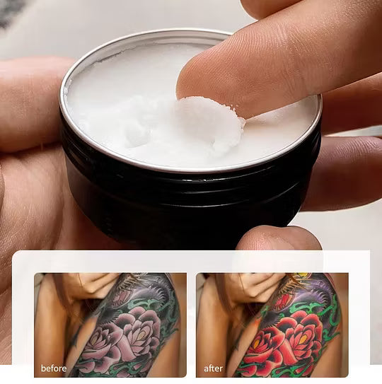 Tattoo Balm met Natuurlijke Formule voor Levendige Tattoekleuren
