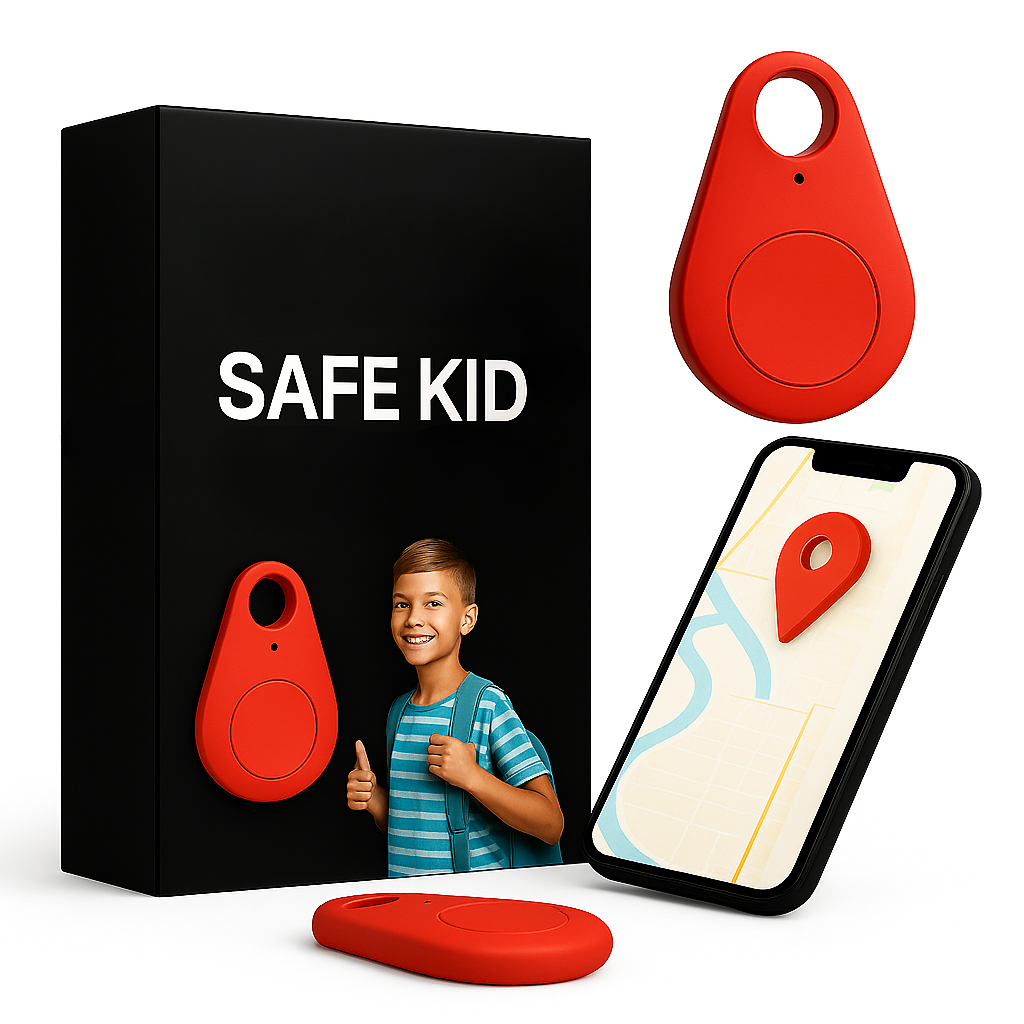 Kinder GPS Tracker waterdicht met SOS-knop – licht & discreet