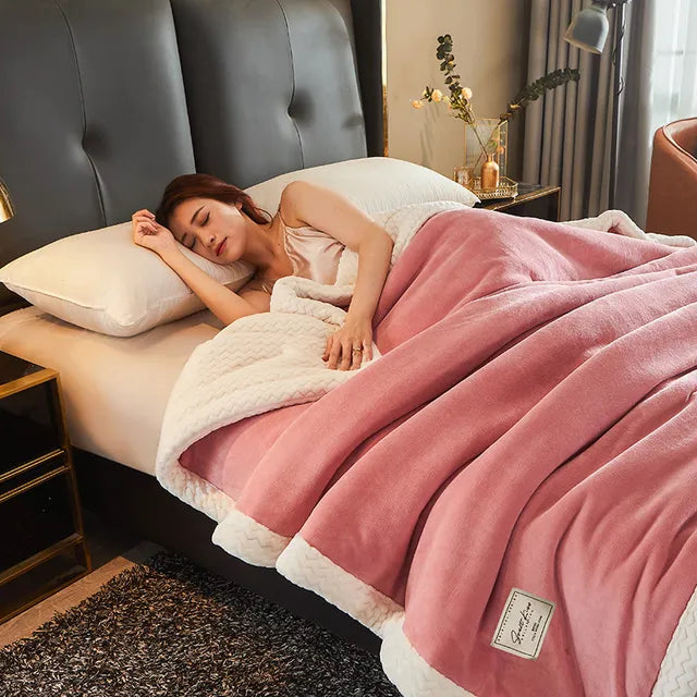 Fleece deken tweepersoons 150x200 cm – warm en zacht