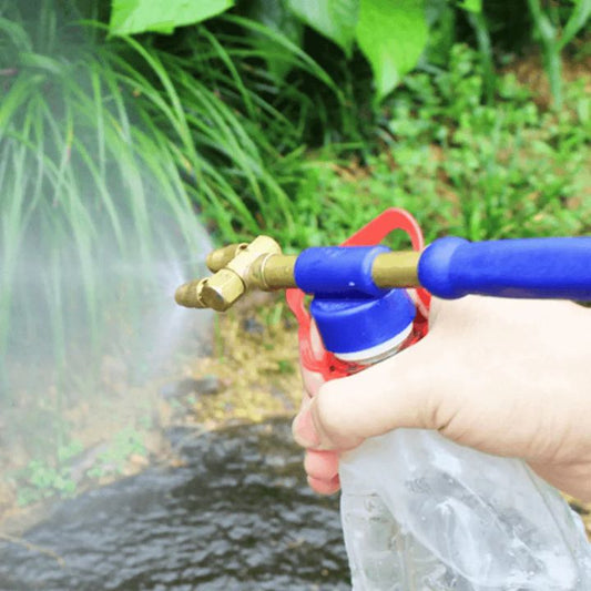 Verstelbare Messingsproeier voor Tuin en Huishouden op PET-fles