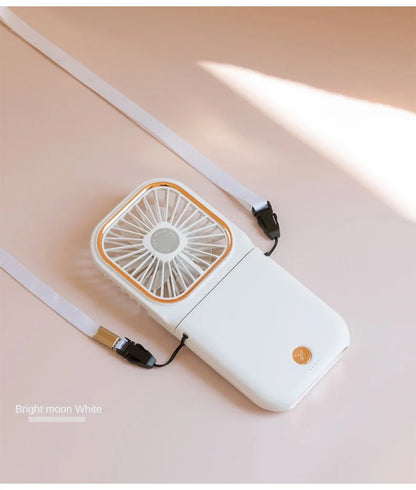 Opvouwbare Handventilator met USB Oplaadbaar – 3 Standen