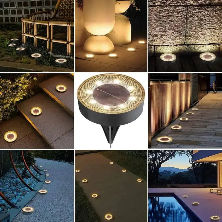 Zonne-energie grondverlichting voor paden – draadloos en automatisch