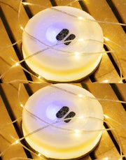 Draagbaar LED-Lichtsnoer 10M Oplaadbaar – IP67 Waterdicht voor Buiten