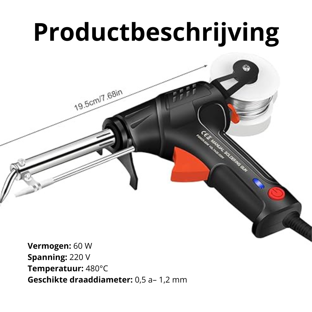Elektrisch Las- en Snijgereedschap met Keramisch Element – Snel en Nauwkeurig