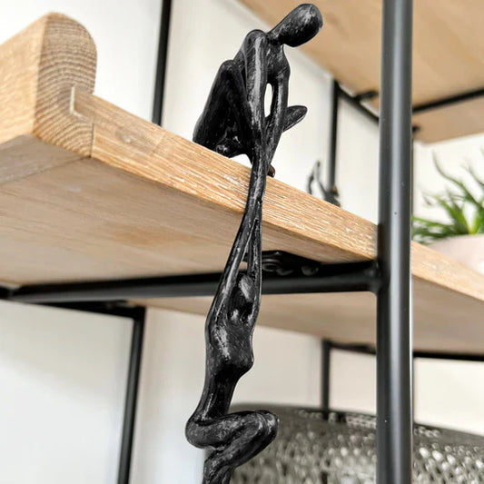 Romantisch Paar Beeldje van Polystone – Liefdes Decoratie als Cadeau