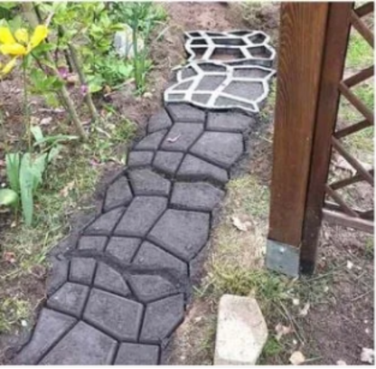Betonvorm voor Tuinpaden en Terrassen Zelf Aanleggen