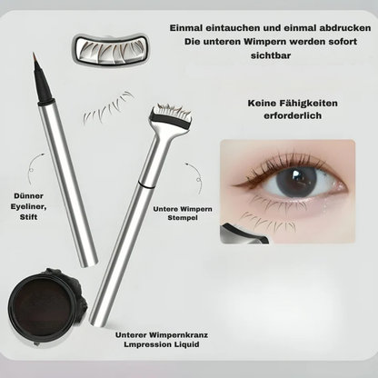 Wimperstempel met Eyeliner – 2-in-1 voor een Strakke Oogopslag