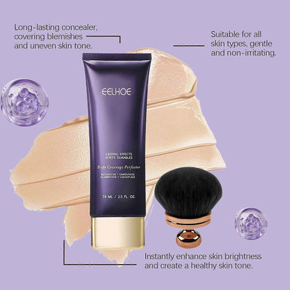 Body Foundation met Opbouwbare Dekking voor Gezicht en Lichaam