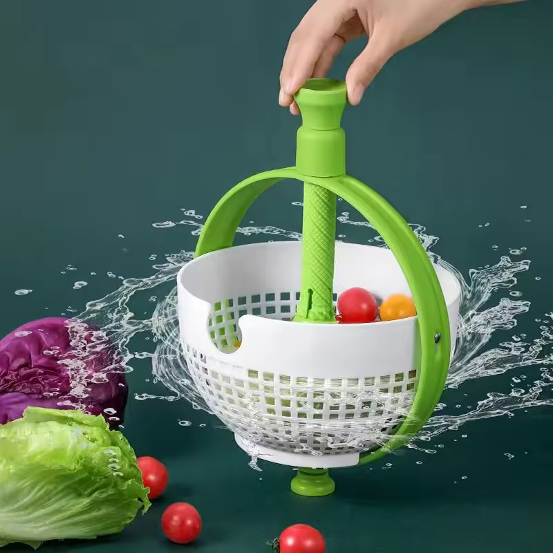 Groente- en Fruitcentrifuge – Wassen en Drogen in Één Stap