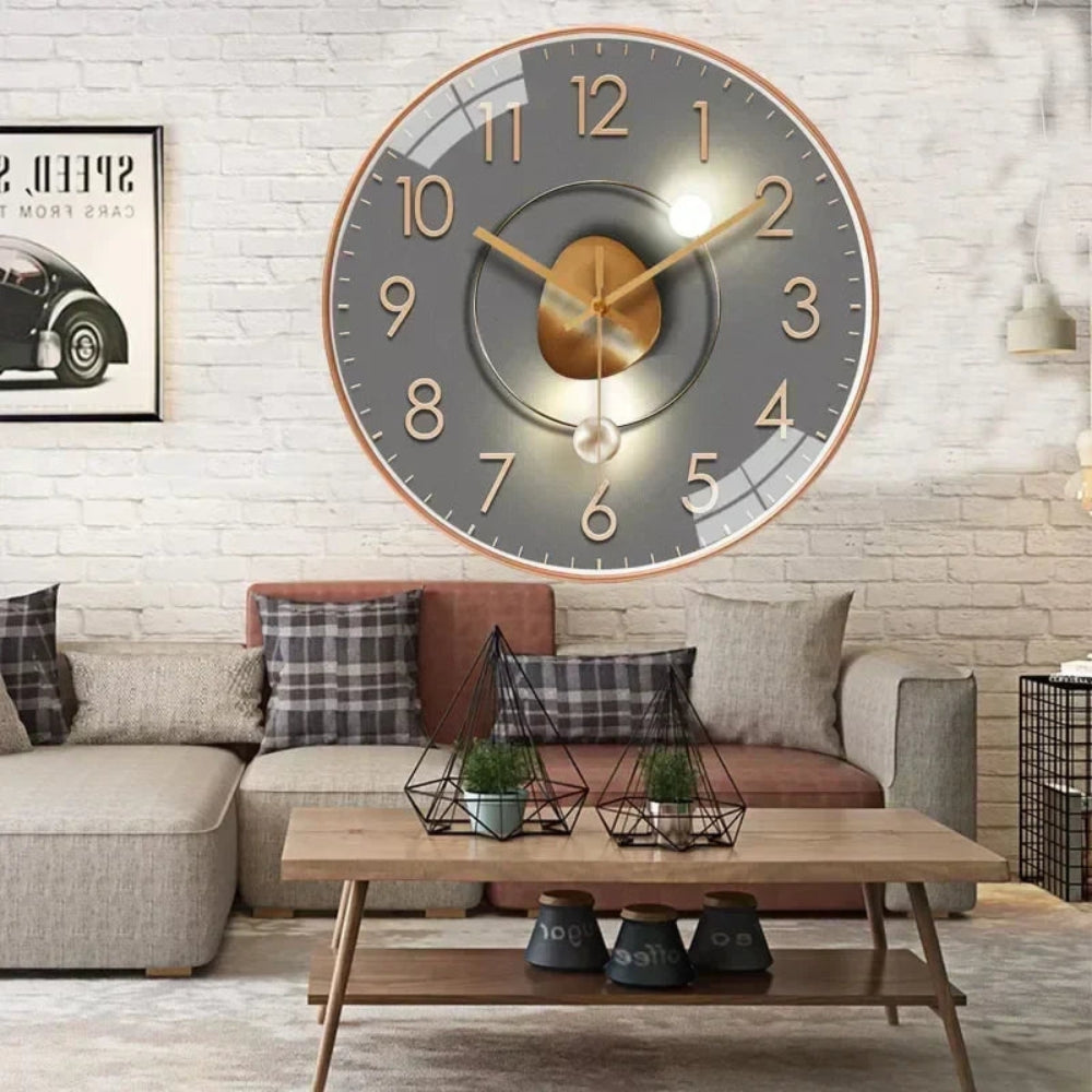 Digitale wandklok geruisloos – modern display voor elke kamer
