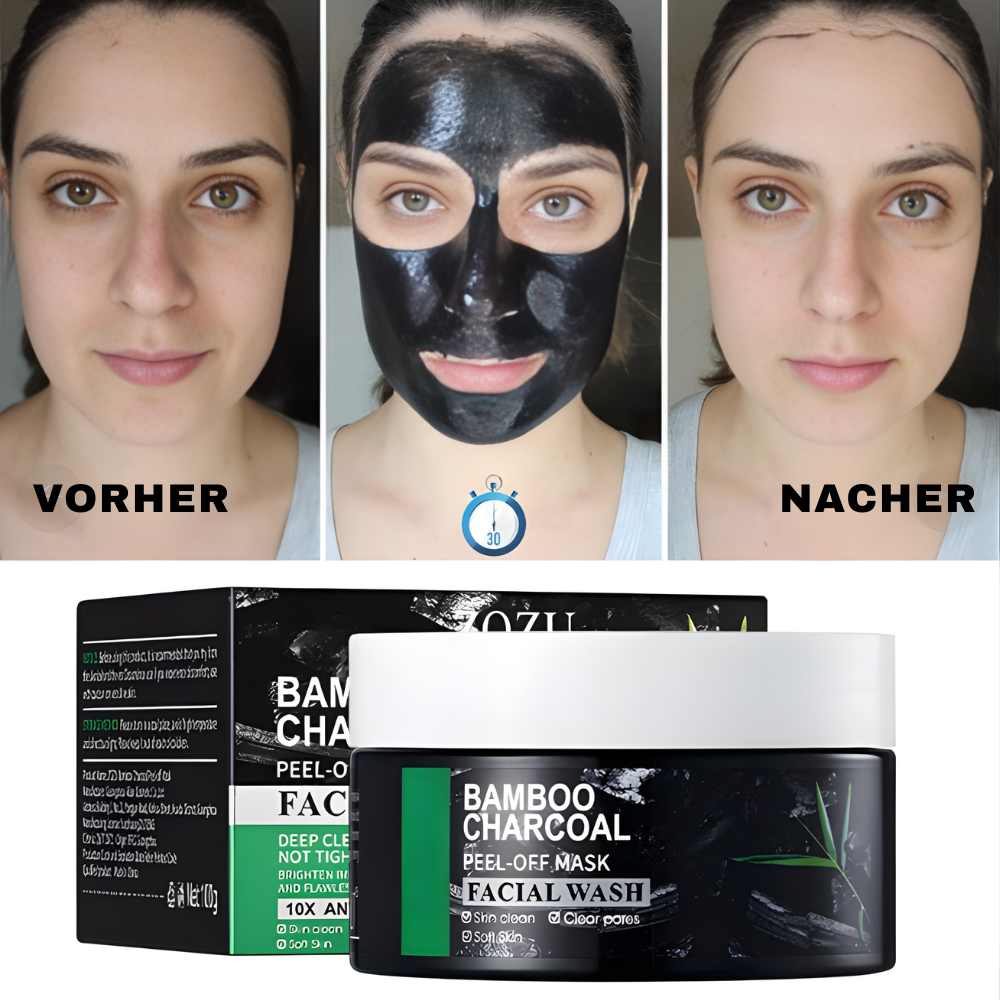 Actieve Kool Peel-Off Masker voor Diepe Poriënreiniging