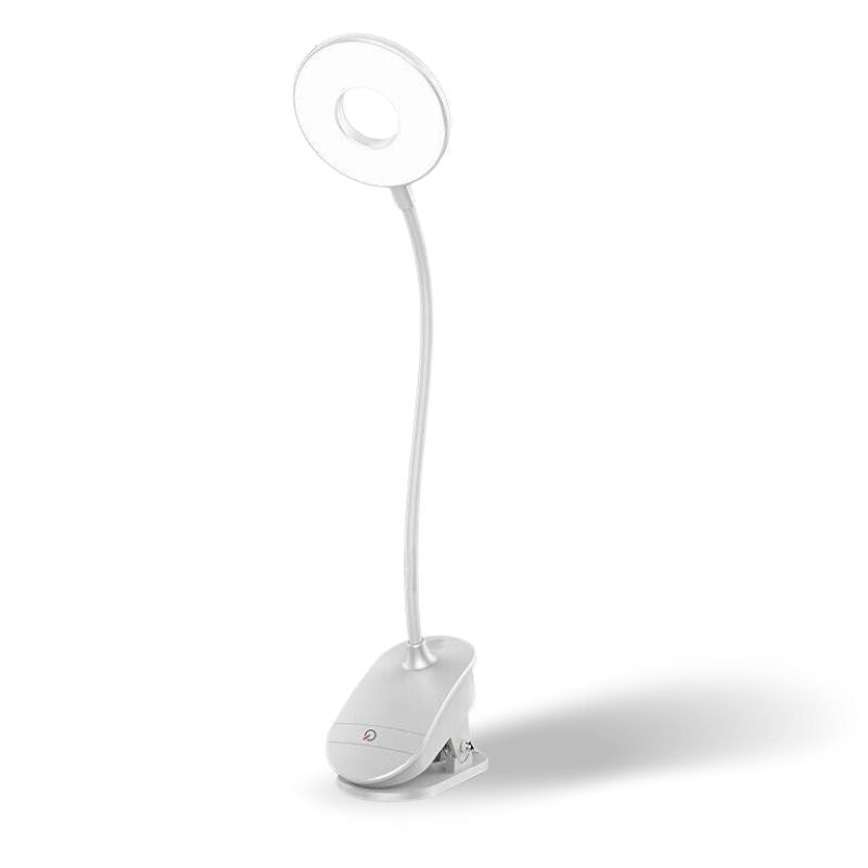 LED-ringlamp met Klem voor Lezen en Thuiswerken – Flikkervrij & Oogvriendelijk