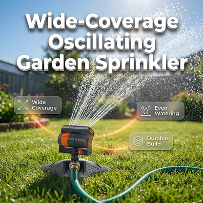 Verstelbare Tuinsprinkler met Ingebouwd Vuilfilter voor Gazonbewatering