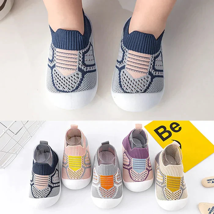 Antislip Babyschoenen met TPR-Zool voor Eerste Stapjes – Maat EU 17-23