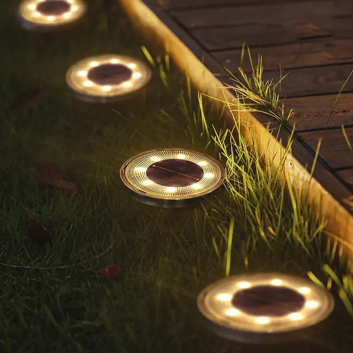 Zonne-energie grondverlichting voor paden – draadloos en automatisch