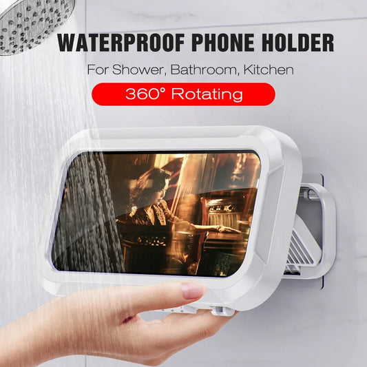 Waterdichte Douche Telefoonhouder met Telescooparm en Wandmontage