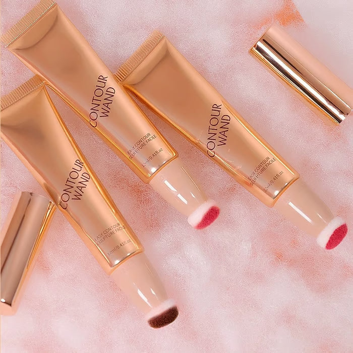 Contour & Blush Duo Pen met Ingebouwde Applicator voor een Stralende Teint
