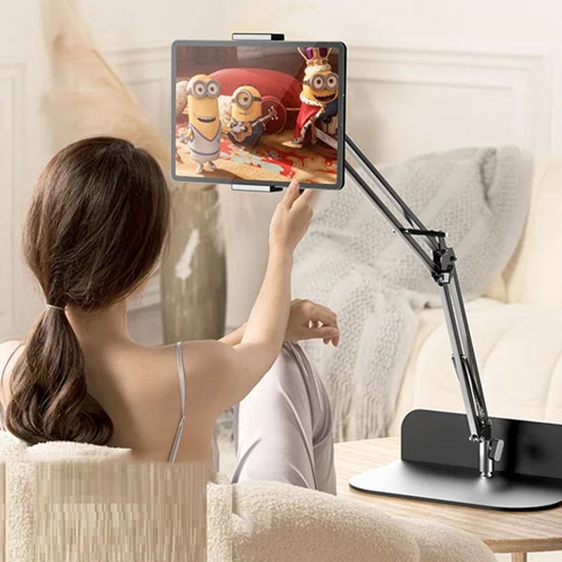 Verstelbare telefoon- en tablethouder met 360° draaiarm