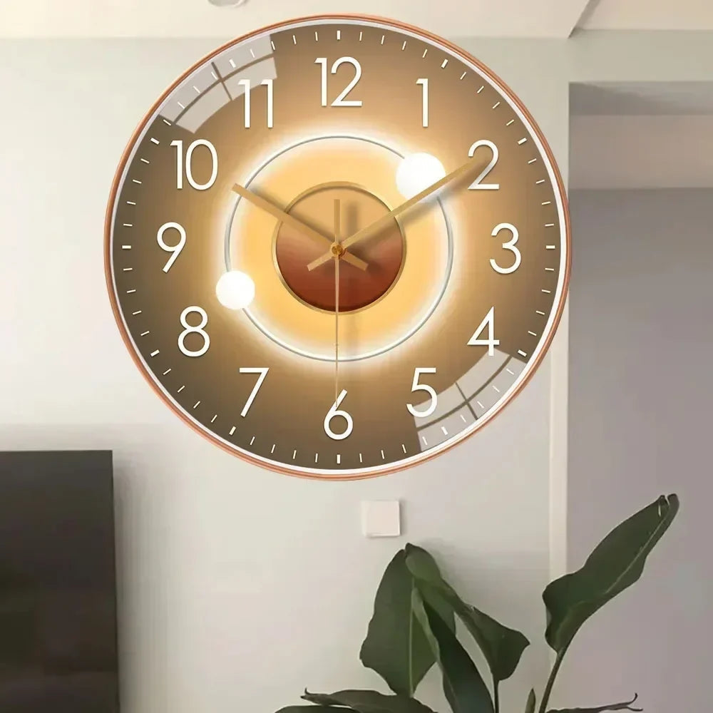 Digitale wandklok geruisloos – modern display voor elke kamer
