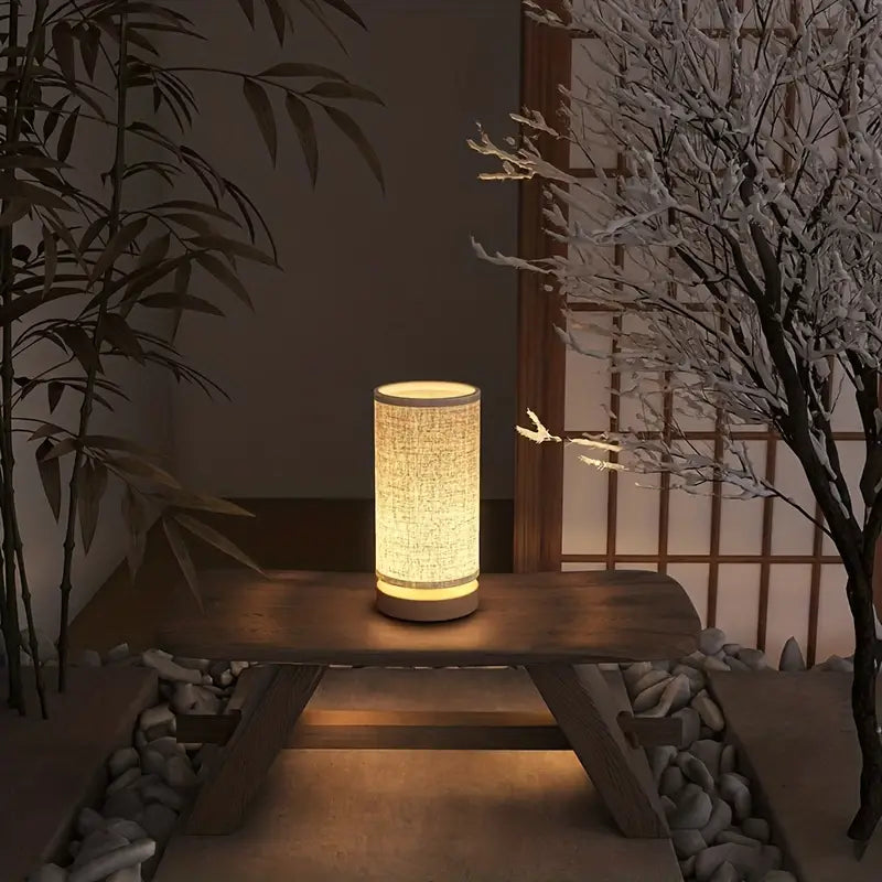 Linnenlook Nachtlamp met zacht licht voor gezellige ruimtes