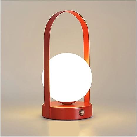 Draadloze bollamp met accu – minimalistisch design