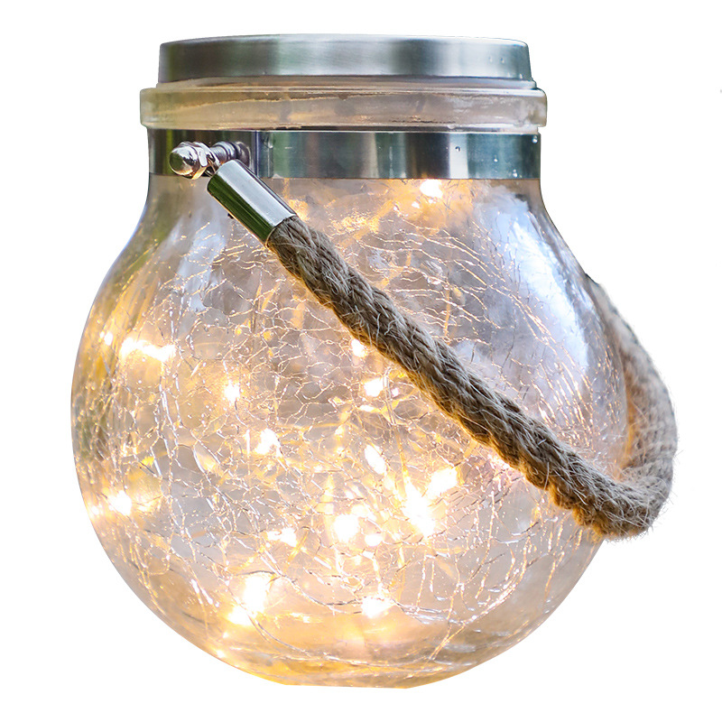Solar lantaarn voor buiten – warm wit decoratief licht zonder stroom