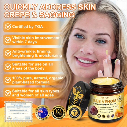 Verstevigende Anti-Aging Crème met Bijengifpeptiden en Hyaluronzuur